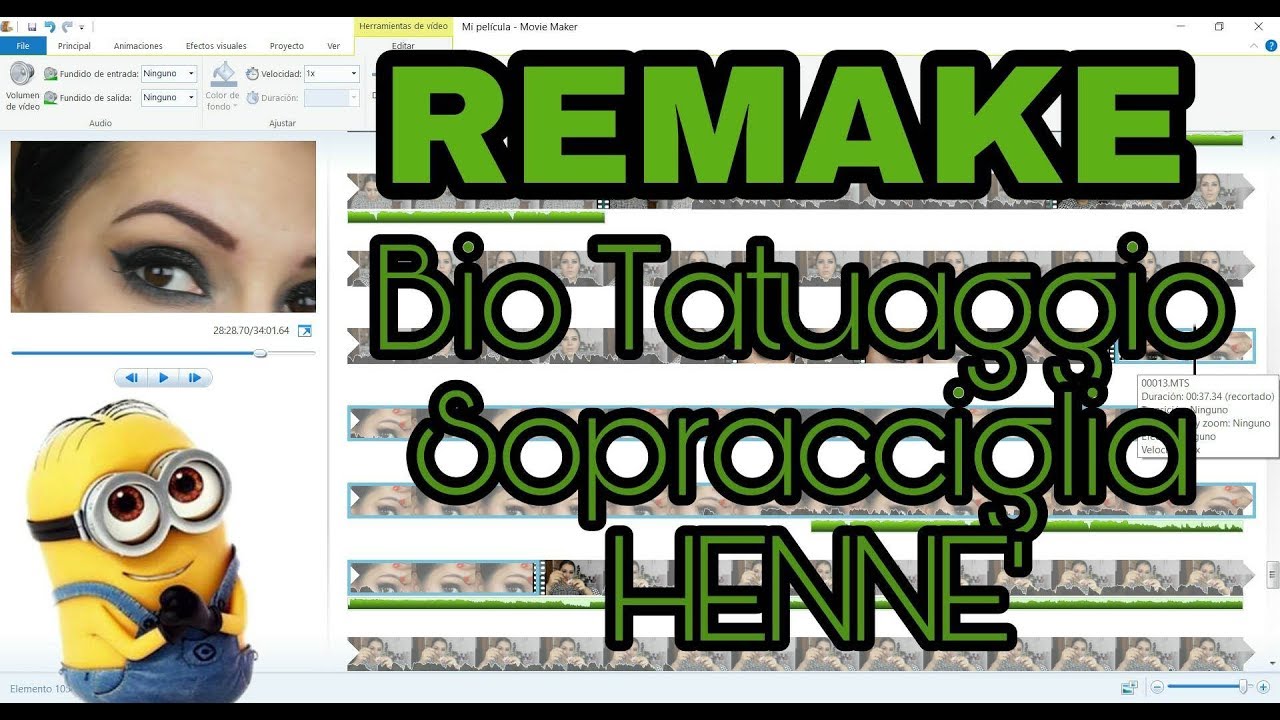 BIO TATUAGGIO SOPRACCIGLIA HENNE' | REMAKE Perche' non ho scelto il Microblading!