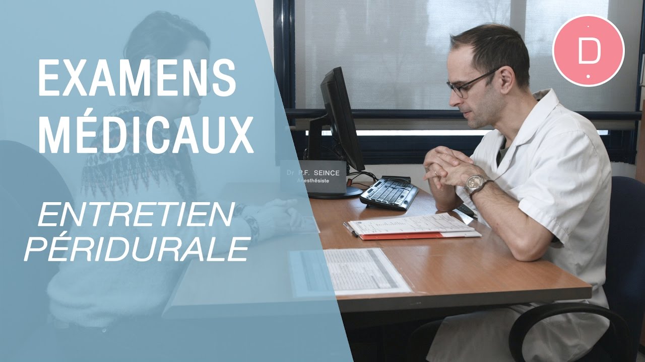 La consultation d&rsquo;anesth&eacute;sie pendant la grossesse - Examens grossesse