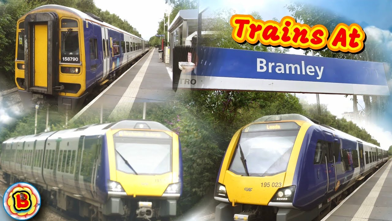 Trains At Bramley - West Yorkshire Railway Station!