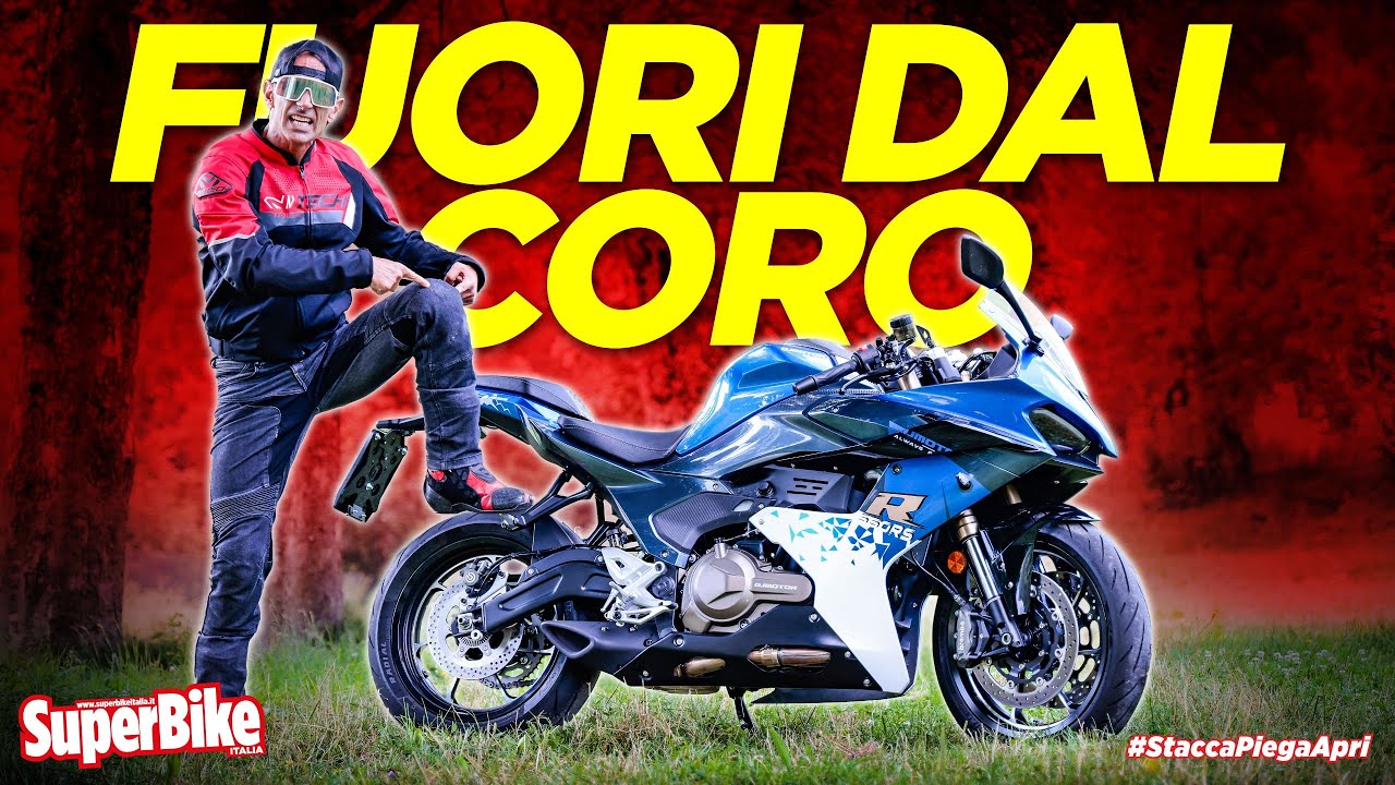 CHE MOTO È LA QJ MOTOR SRK550 RS? Una sportiva da principianti con dotazioni da race replica vera?