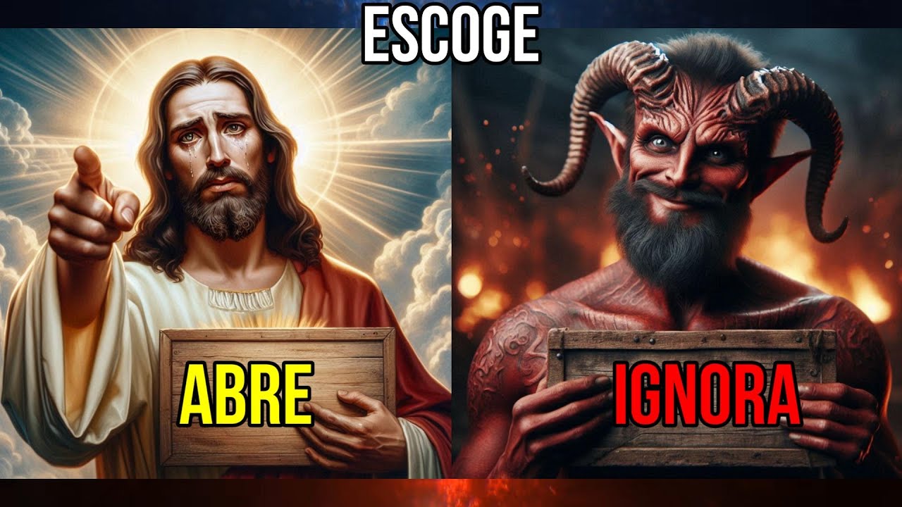 Dios Dice: EL DIABLO GANA SI IGNORAS, abre! | Mensaje de Dios para ti hoy |  Jesús te dice