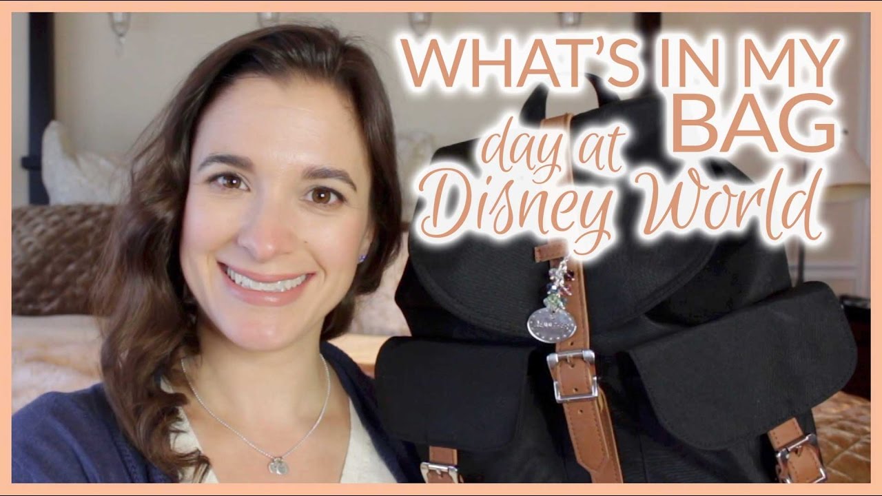 What's In My Bag | Herschel Supply Co Dawson Mid Volume Backpack | Disney World Day Bag