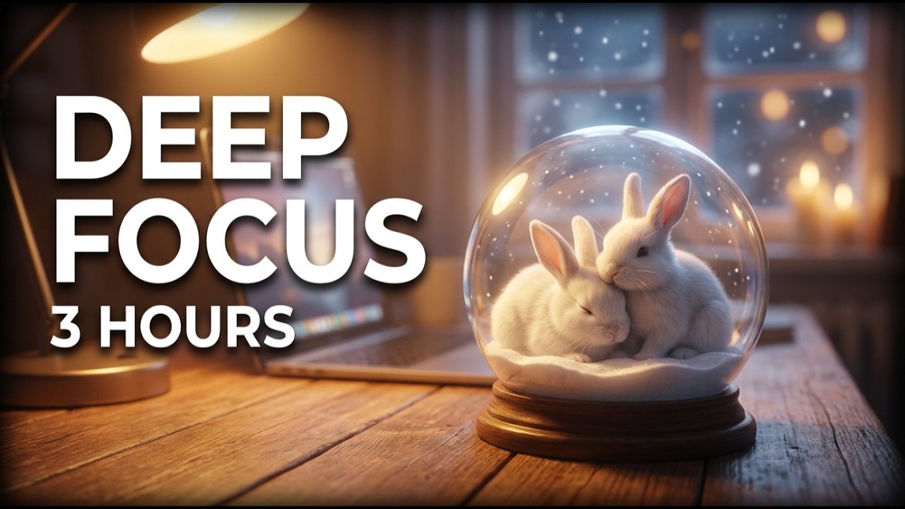 Deep Focus Study Music | Relaxing Music 3 Hours | No Lyrics