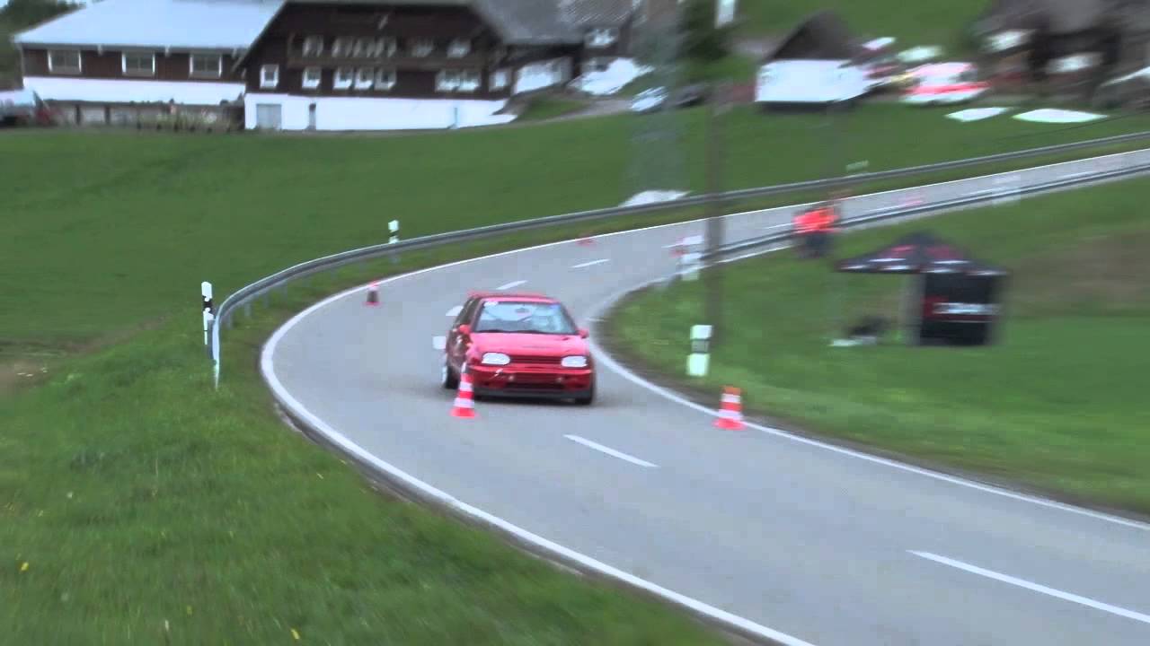 VW Golf Mk3 GTi Slalom Hillclimb Racing Great Sound