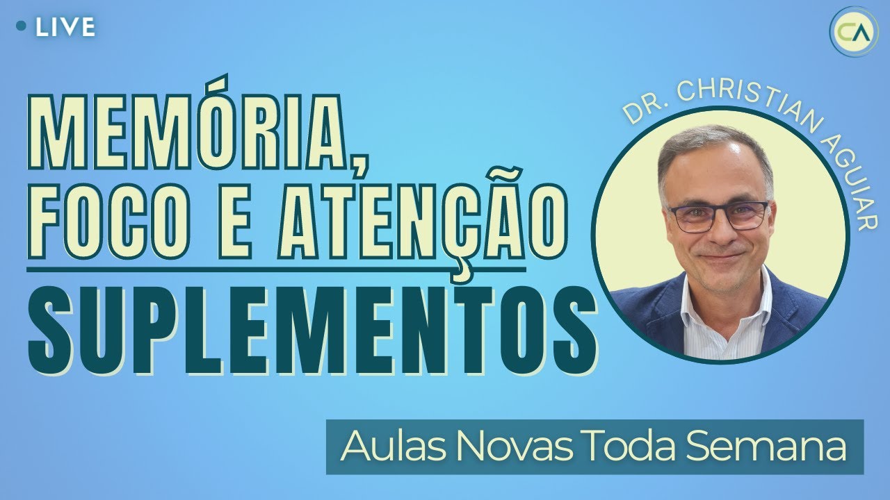 5 Suplementos para Mem&oacute;ria, Foco e Aten&ccedil;&atilde;o