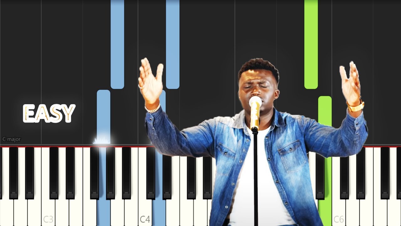 Jonathan C Gambela - Onction | EASY PIANO TUTORIAL BY Extreme Midi