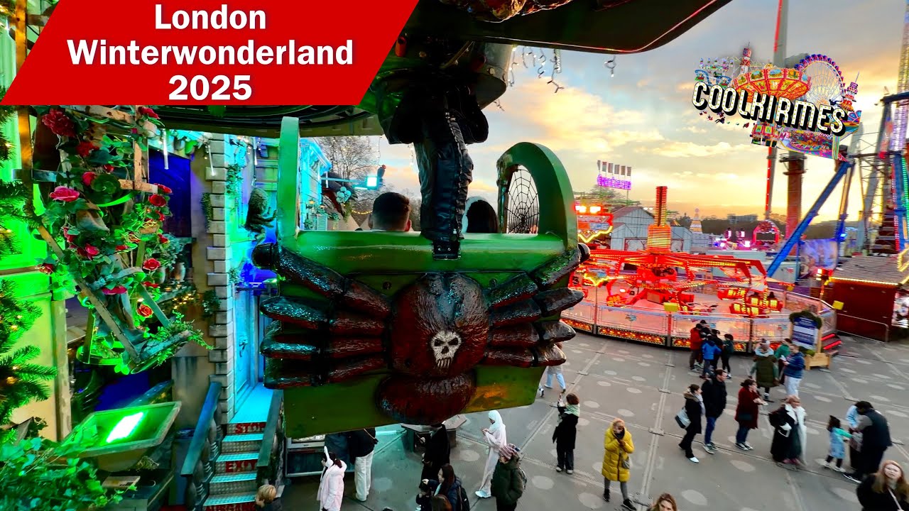 Haunted Mansion Hinzen Onride | POV | Hyde Park Winter Wonderland 2025