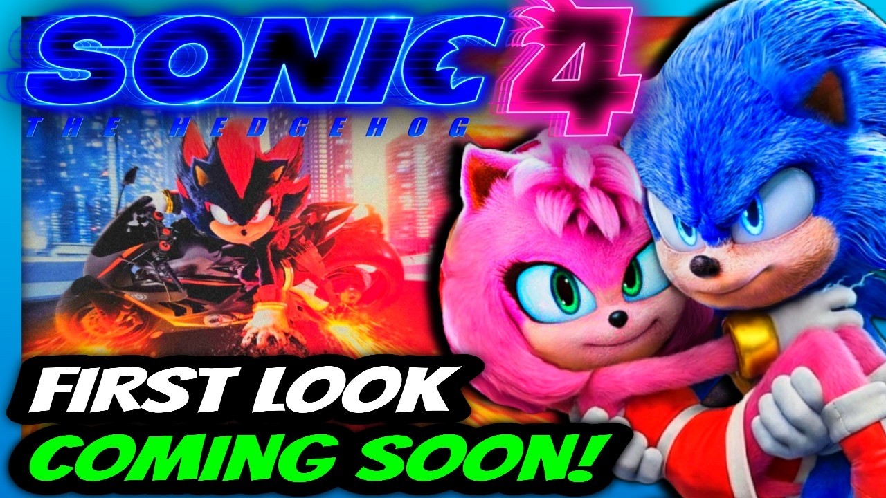First Look At Sonic Movie 4 OFFICALLY Coming Soon!