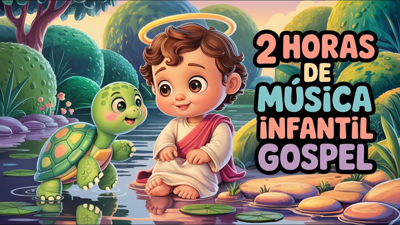 🎵 As Músicas Gospel Que Encantam Crianças e Tranquilizam Pais! 💖 BIBLIATOON 🎵