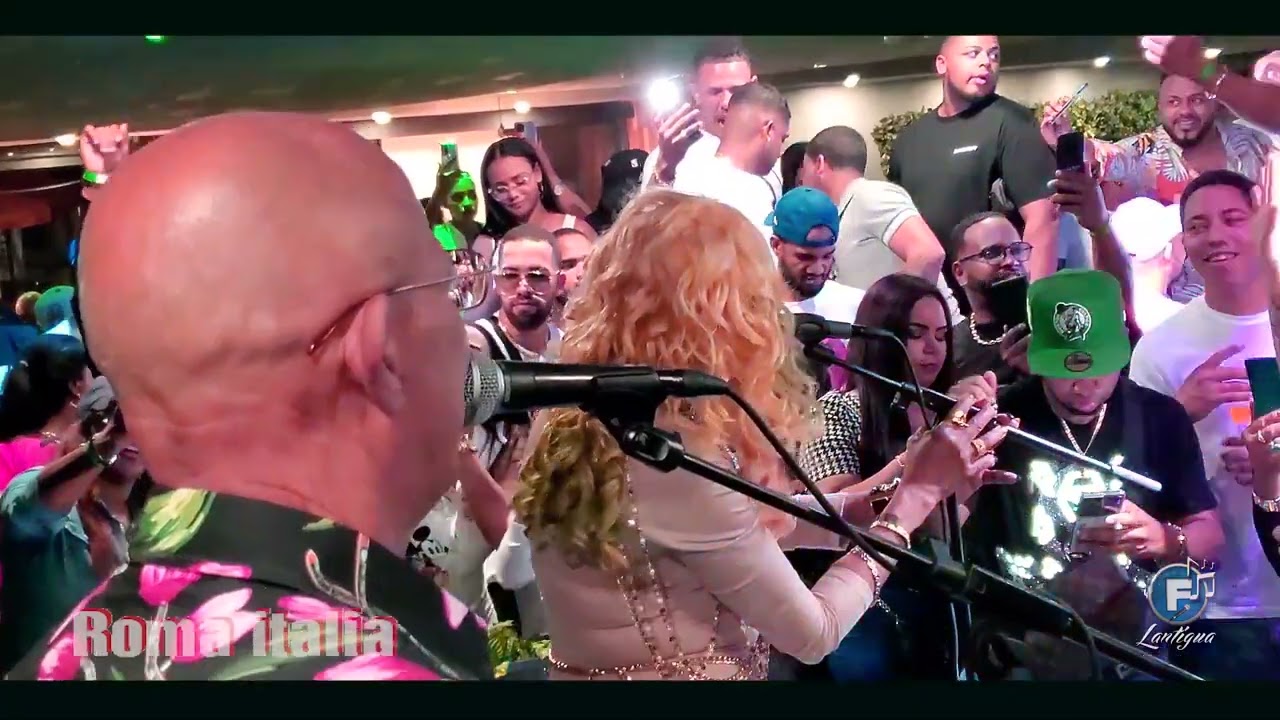Fefita la grande & Francis lantigua Roma.Italia.te menea o te apea.2022.