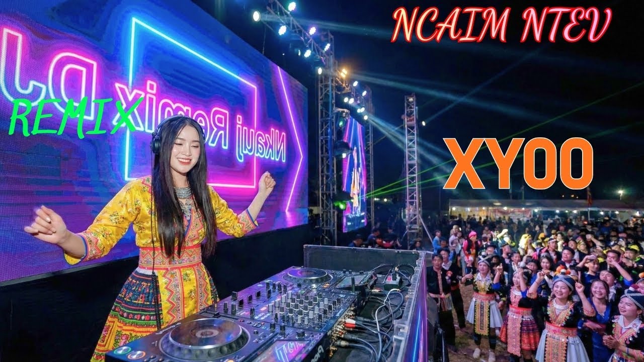 Sib Ncaim Ntev Xyoo Nkauj Remix DJ Zoo Tshaaj plaws