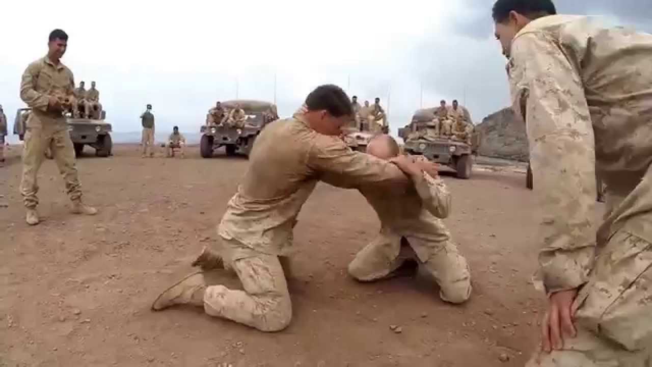 Marines fight club grappling/groundfighting