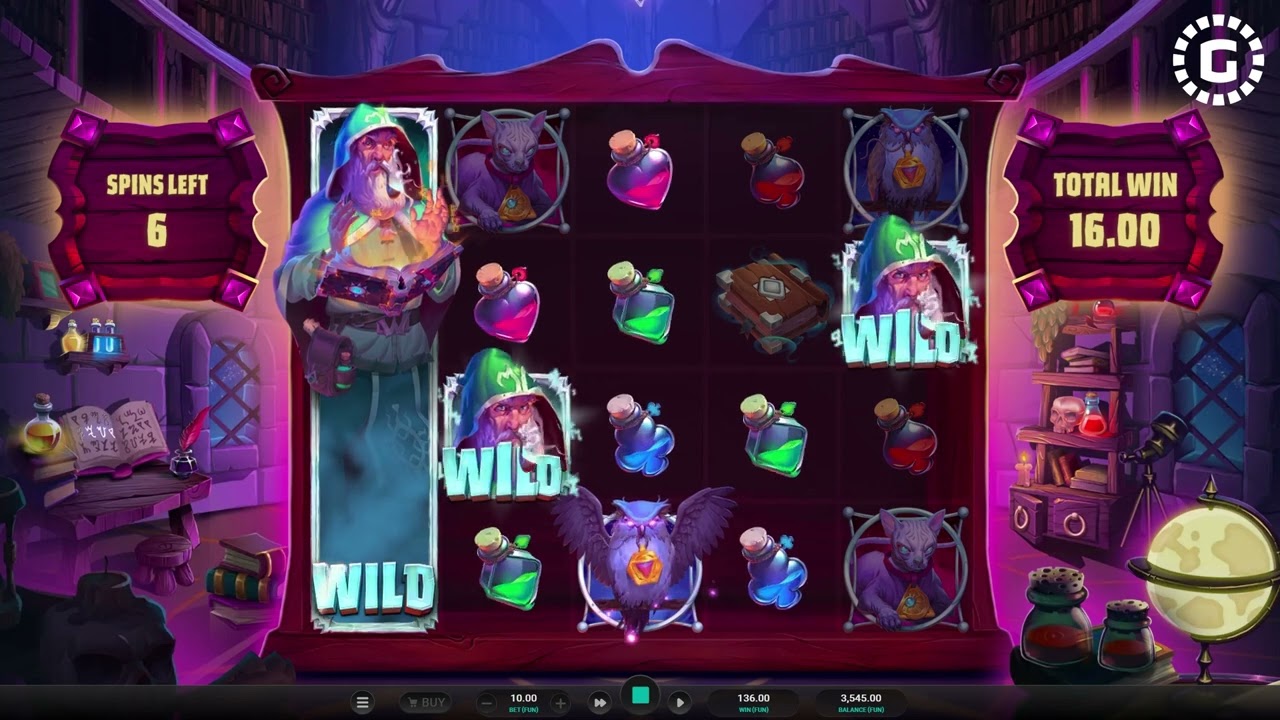 The Sorcerers Shuffle Dream Drop by Relax Gaming Slot Features | GamblerID
