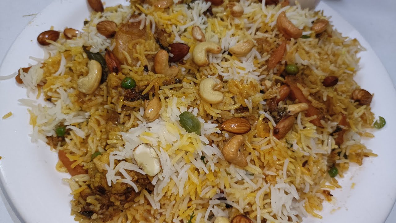 Tasty veg biryani hyderabadi style||veg pulao masala biryani 