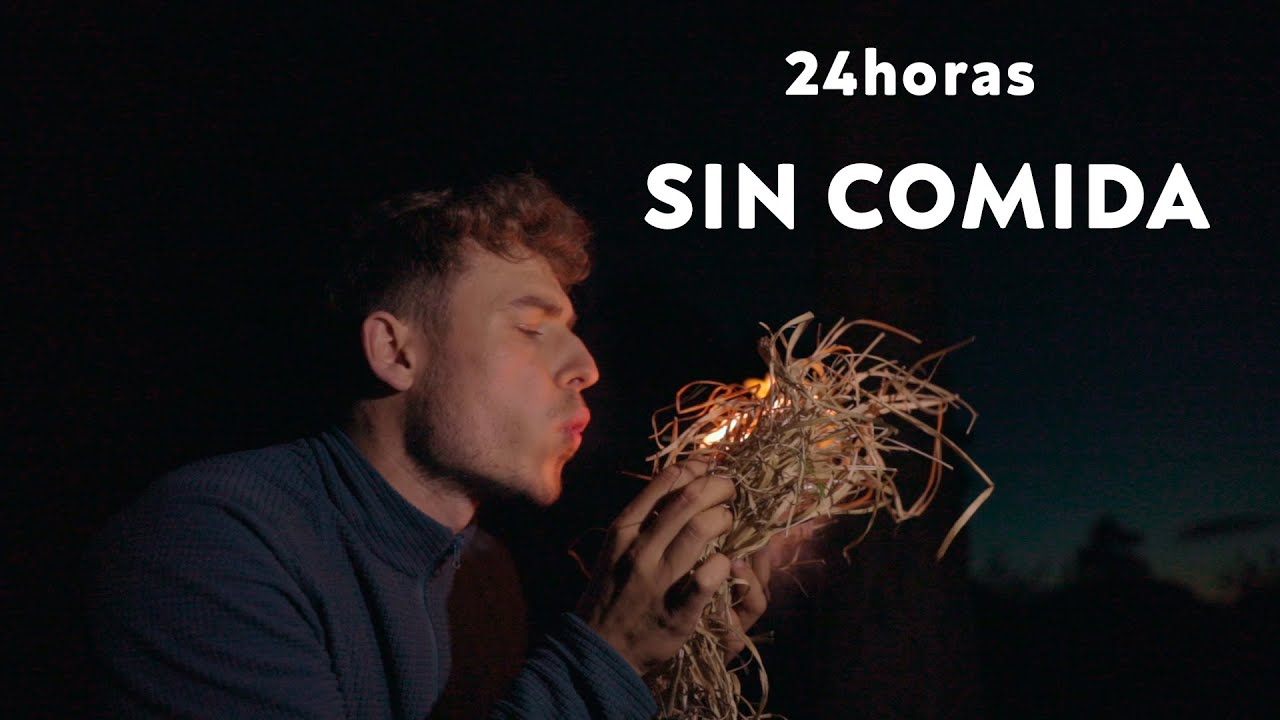 🌲24h SIN COMIDA ni agua (🔥FUEGO por fricción, supervivencia, etc)