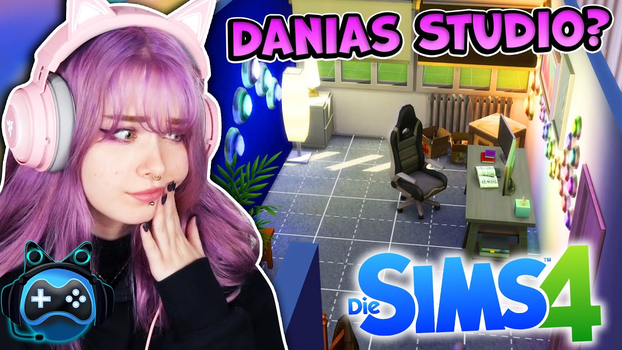 ICH HABE SPIEL MIT MIR STUDIOS IN SIMS 4 NACHGEBAUT und Dania reagiert darauf [Sims 4]