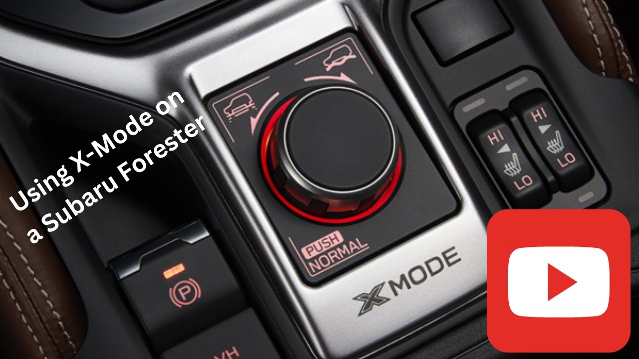 Использование X-Mode на Subaru Forester