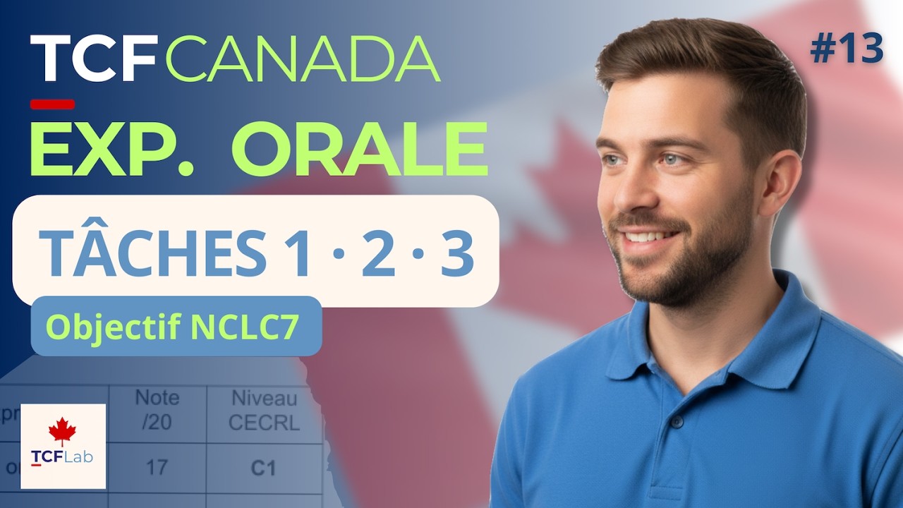 TCF CANADA & QUÉBEC : Simulation de l'épreuve d'expression Orale (Niveau C1) #13
