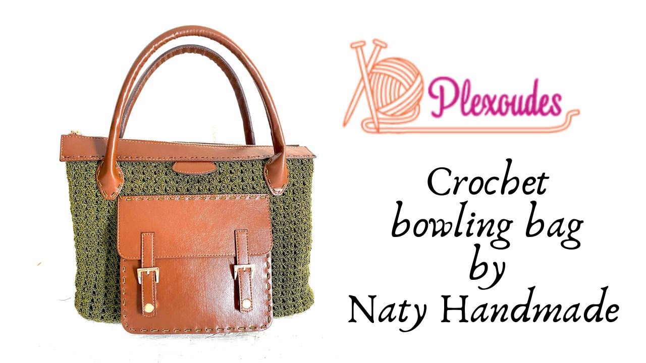 Crochet kit bowling bag