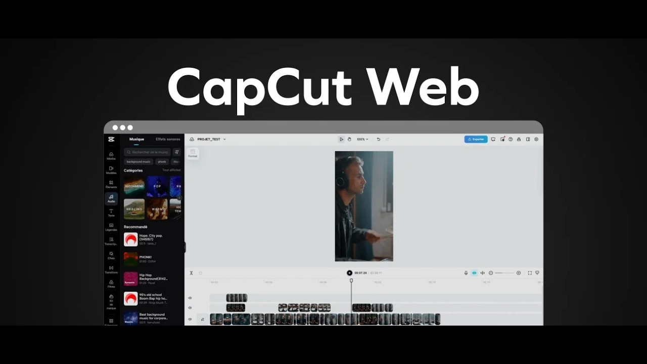 Tuto CapCut Web : la formation compl&egrave;te