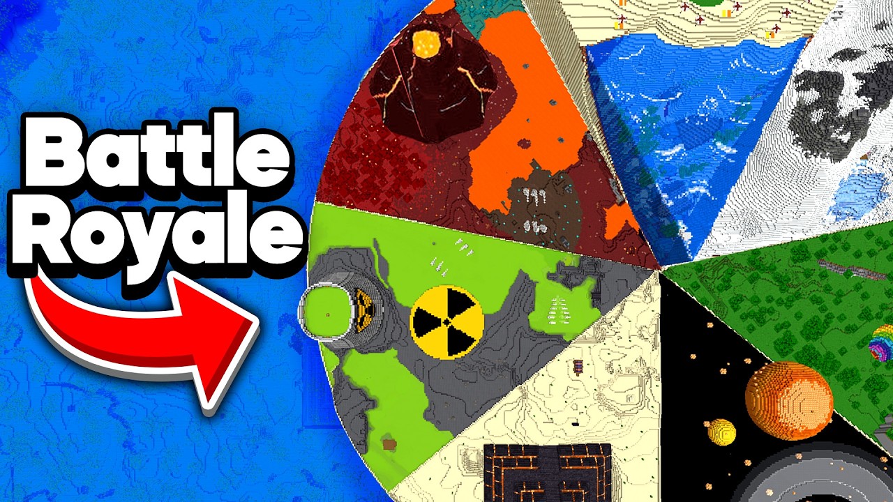 Przetrwanie najniebezpieczniejszej rozgrywki Battle Royale w Minecrafcie&hellip;