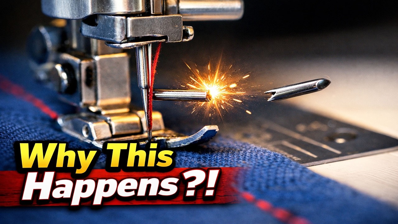 Why Your Sewing Machine Needle Keeps Breaking?