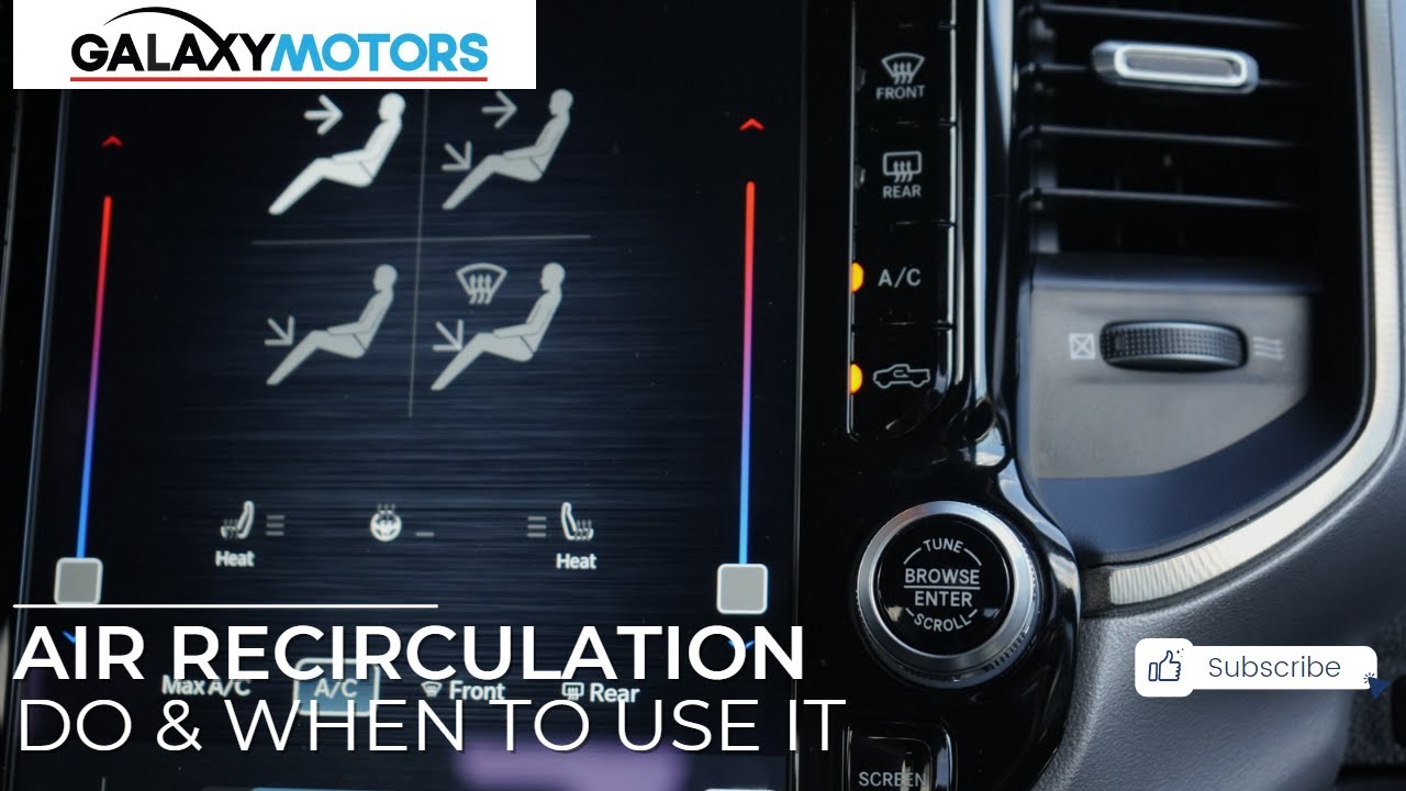 Air Recirculation Button Do-And When To Use It