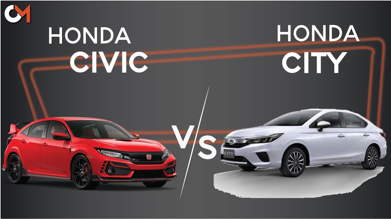 Honda Civic vs Honda City 2022 #shorts