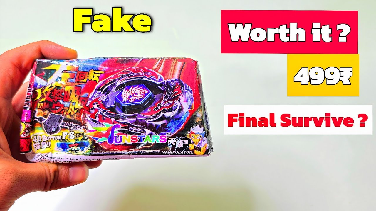 Funstars L Drago Destructor Beyblade Unboxing And Review | With Final Survive ?