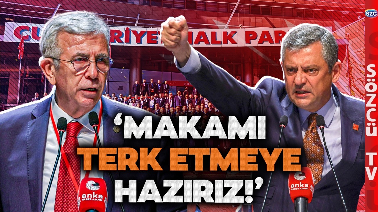 &Ouml;zg&uuml;r &Ouml;zel ve Mansur Yavaş Gemileri Yaktı! CHP'den İktidarı Titretecek Hamle! Erdoğan Ne Yapacak?