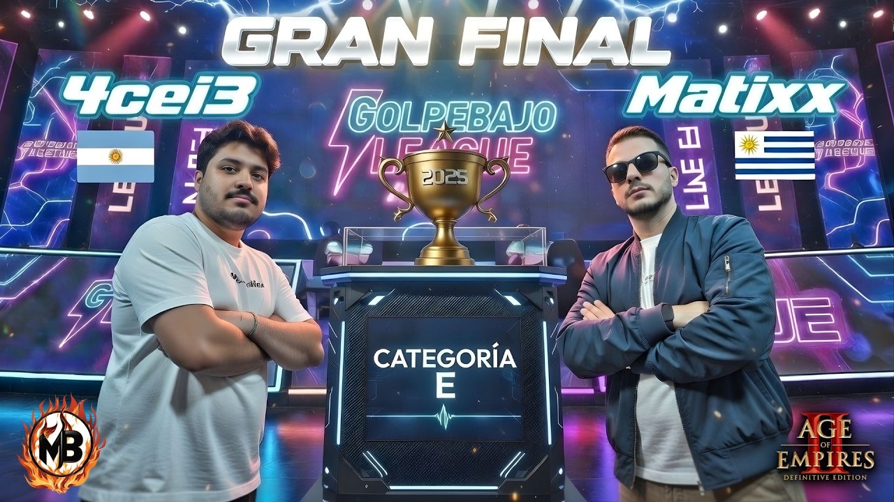 🏆Liga Golpe Bajo🏆 🔶Gran Final Cat. E 💥4cei3 vs Matixx -🔶