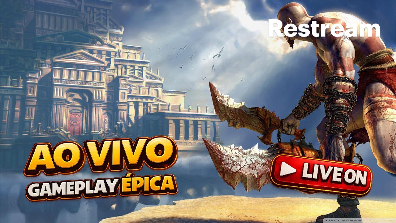 God of War 2005 (PS3) até Zerar - Modo Hard