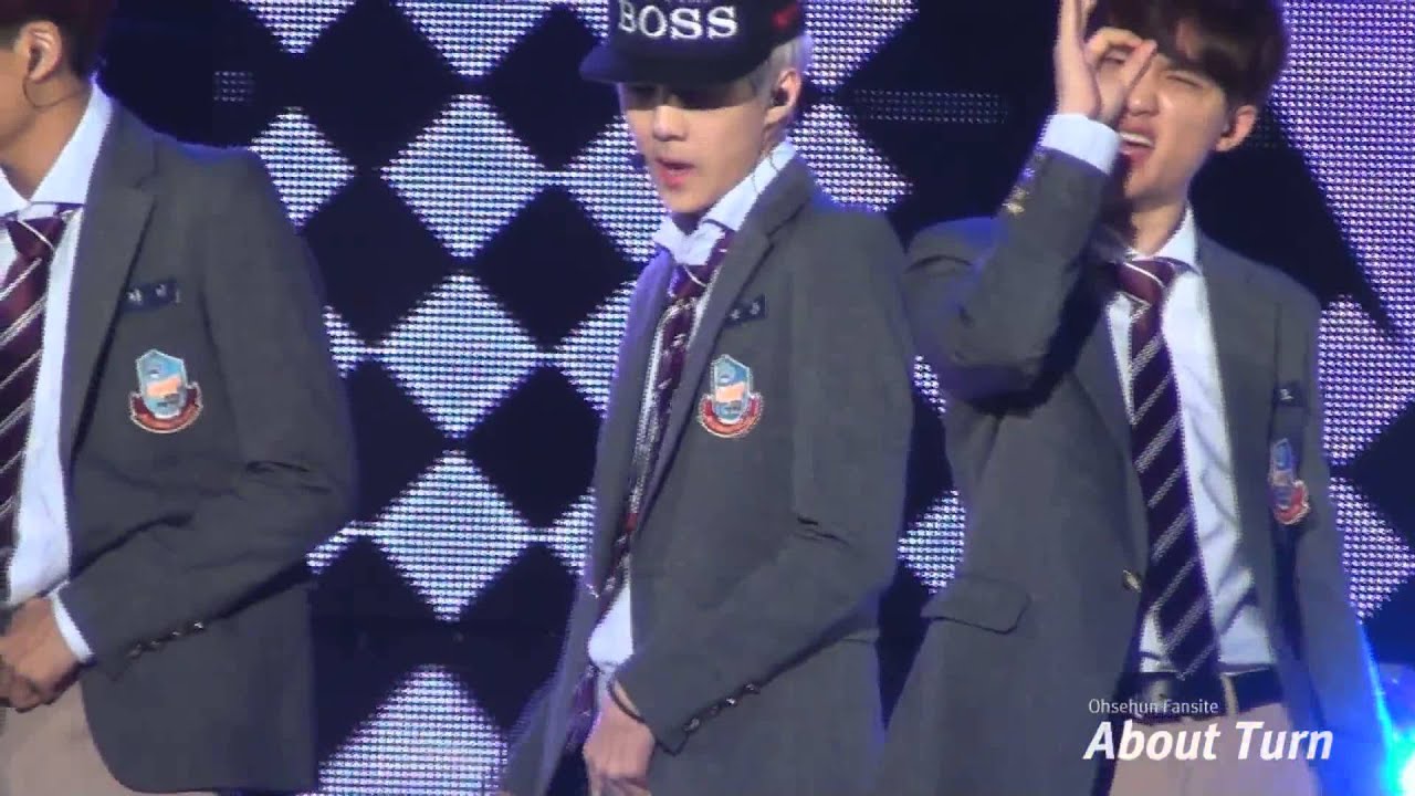 130914 Incheon Sky Festival Growl Sehun focus