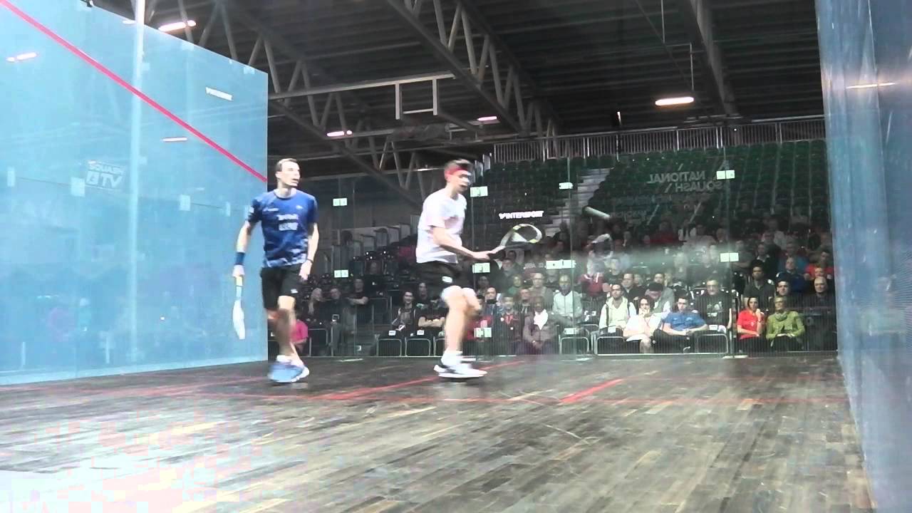 Nick Matthew v Lyell Fuller Game one