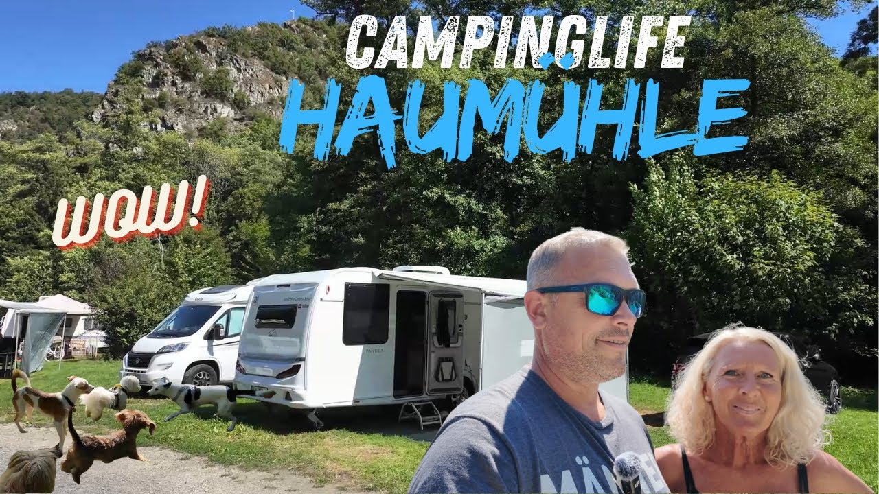 Campingplatz Haumühle, Ankunft / Aufbau und einfach genießen | Camping VLOG
