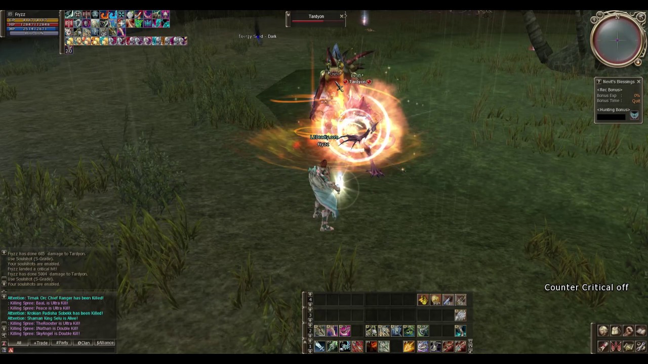 Lineage 2 Farm Seed of Annihilation