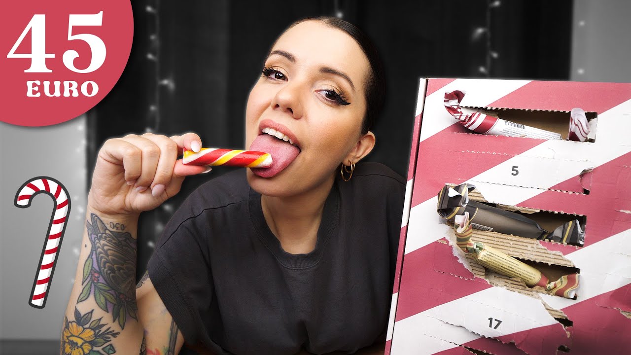 Wie schmeckt dieser Zuckerstangen Adventskalender?