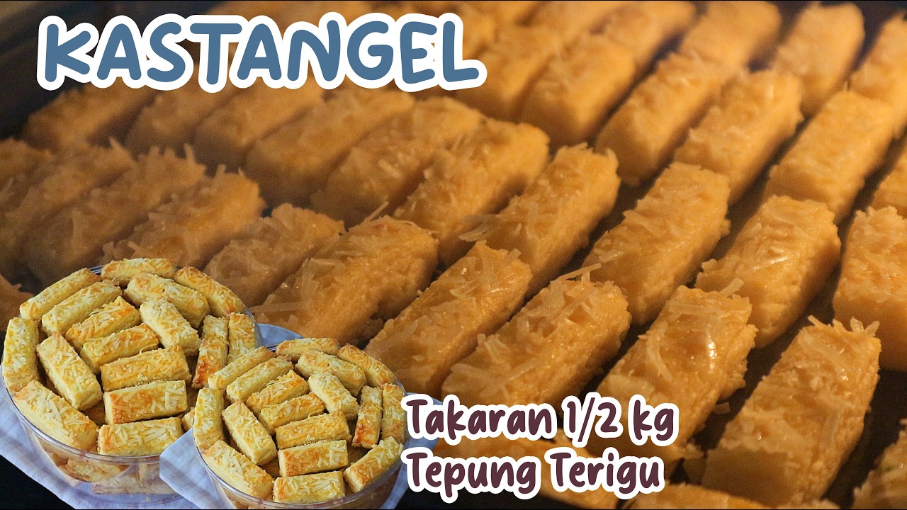 RESEP KASTANGEL GARING RENYAH, GURIH DAN NGEJUU BANGET