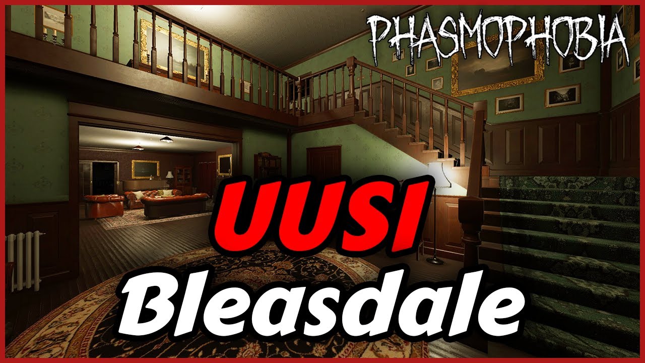 T&auml;ysin ensimm&auml;inen video UUDESSA Bleasdalessa - Phasmophobia Suomi