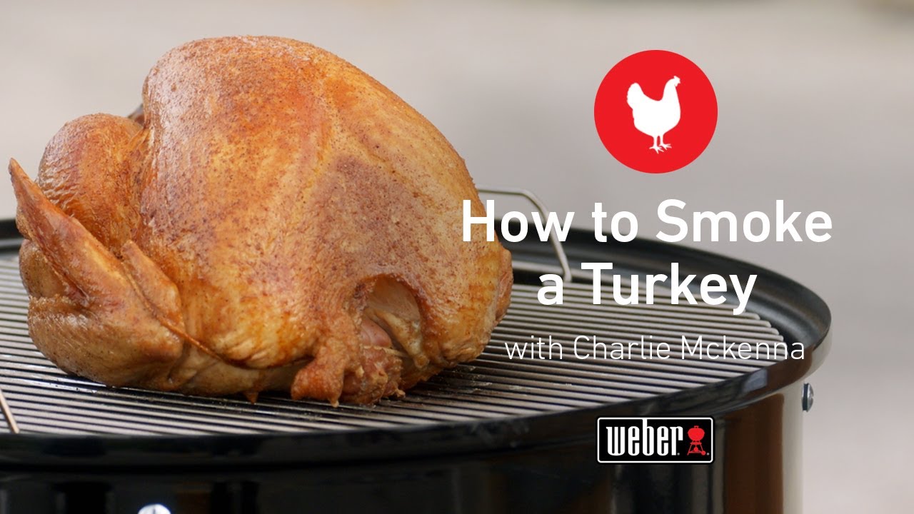How To Smoke A Turkey | Weber Smokey Mountain Cooker | Charlie Mckenna