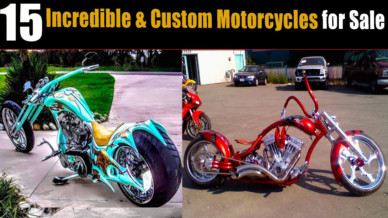 Top 15 Motorcycles for Sale – Harley-Davidson, Choppers & Classics