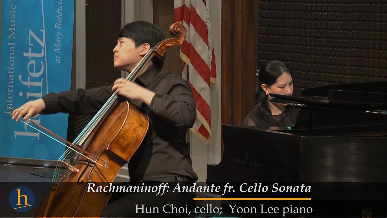 Rachmaninoff: Andante from Cello Sonata | Hun Choi, Yoon Lee