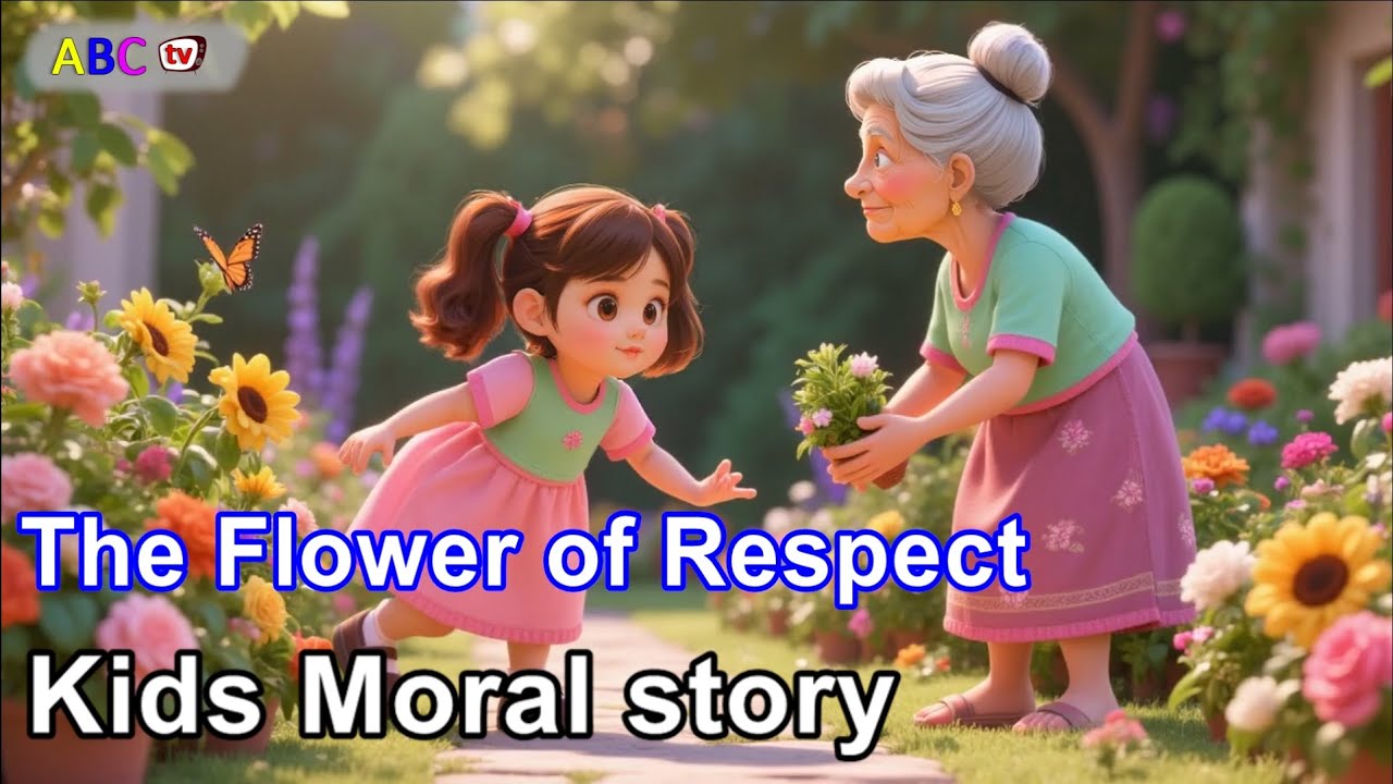 🌸 The Flower of Respect | A Kids Moral Story About Caring, Kindness, and Thoughtfulness 🌼🐝💧