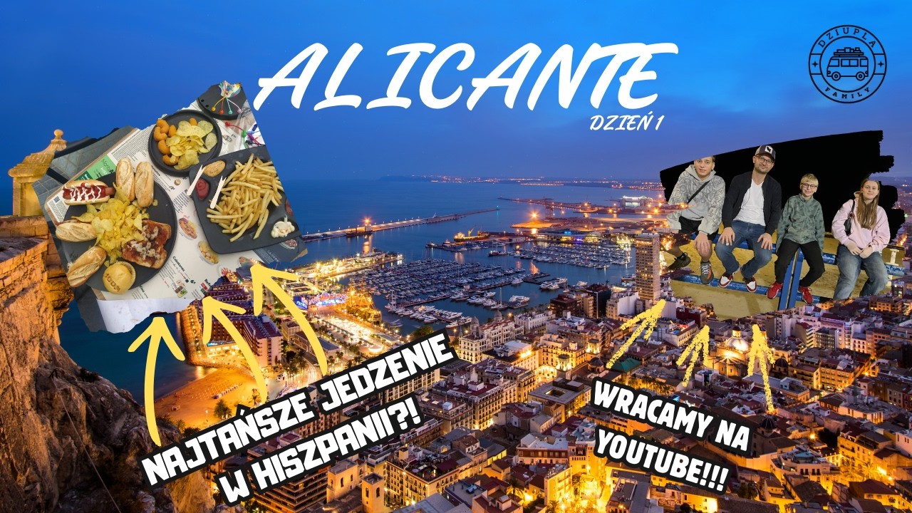 Alicante - Jemy najtańsze jedzenie w Hiszpanii?! Lecimy do Alicante! Dzień 1