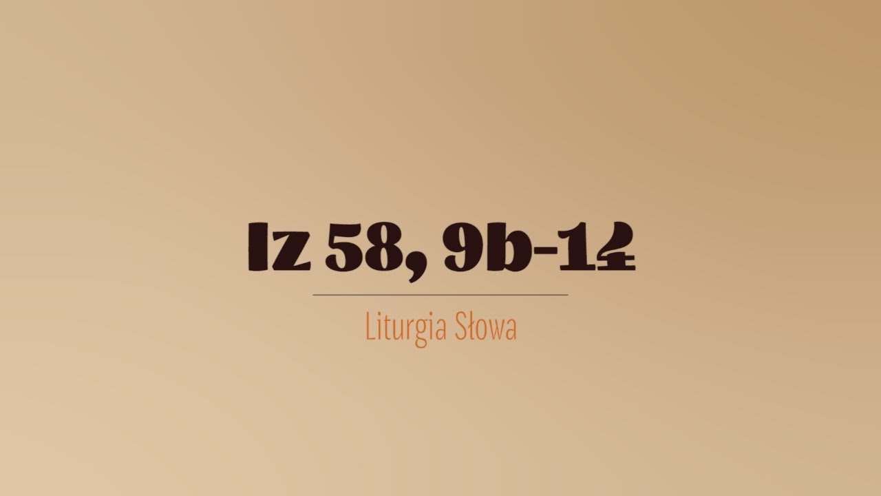 #PierwszeCzytanie | 21 lutego 2026