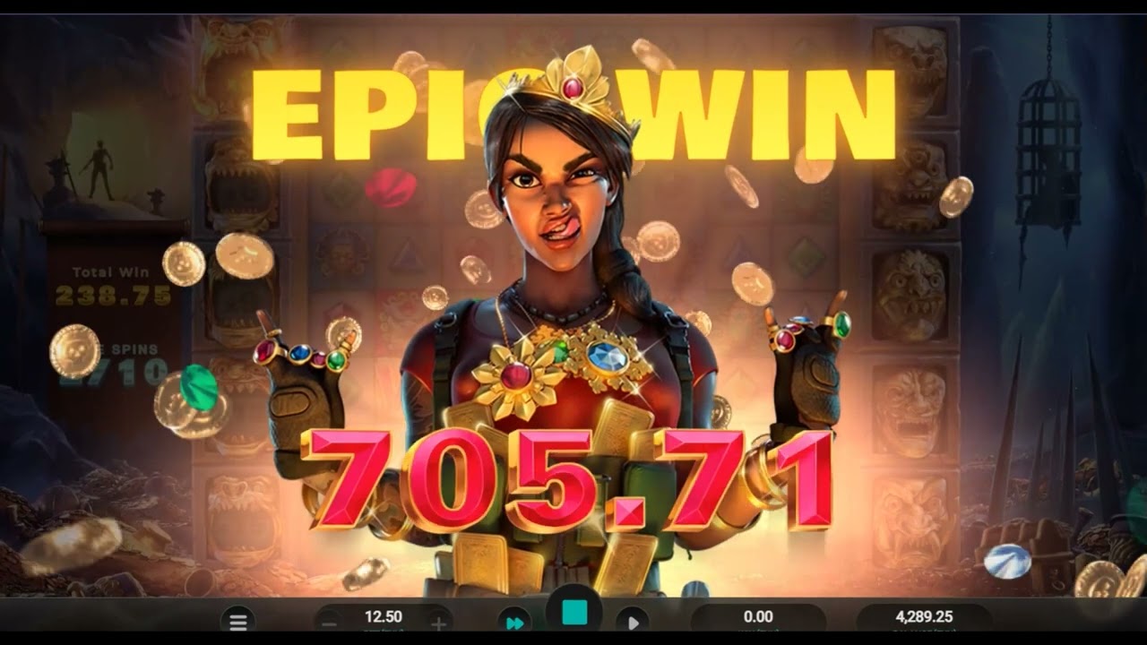 Cluster Tumble Slot RTP 96.4% (Relax Gaming)- Big Win, Mega Win, Epic Win & Free Spins Feature