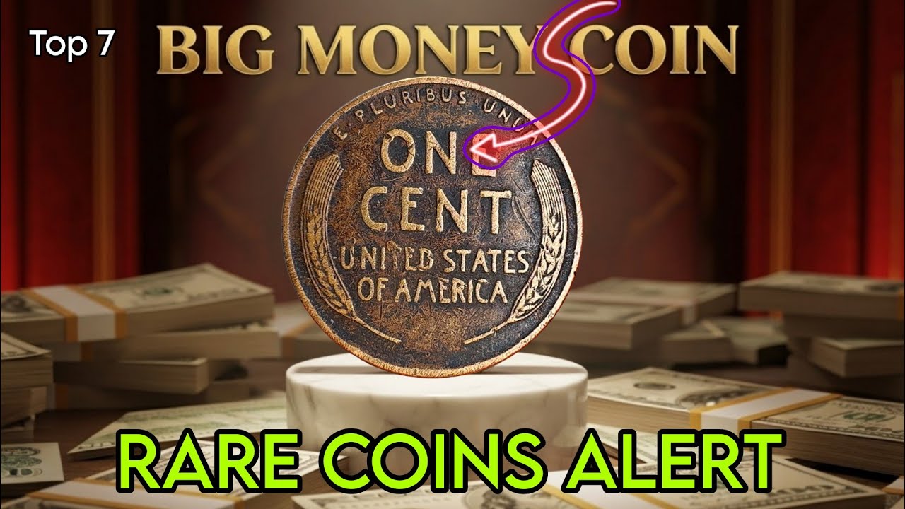 Top 7 Wheat Pennies Worth INSANE Money 💰 Do NOT Spend These Coins