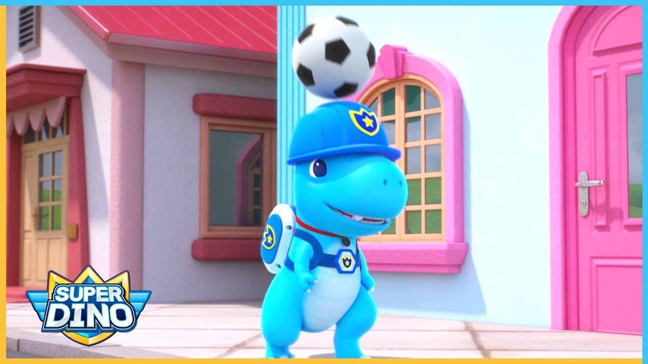 Dinosaur Football | Superdino | Dinosaurs for kids 🦖🦕