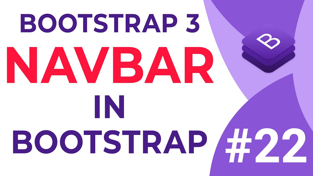 Bootstrap Navbar Tutorial | Navbar in Bootstrap |  Bootstrap 3