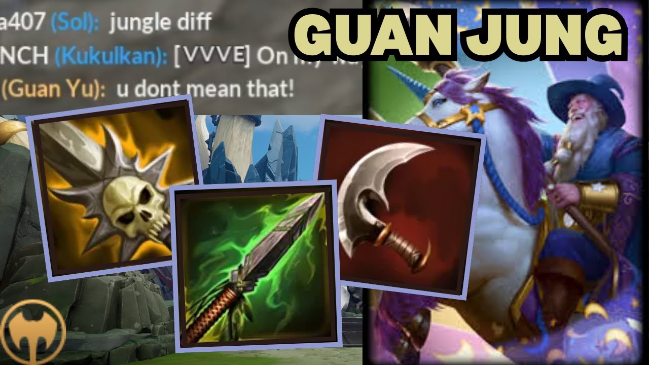 CASUAL CONQ PLAYERS THINK I SUCK?!? - Guan Yu Jungle Smite 2 Gameplay